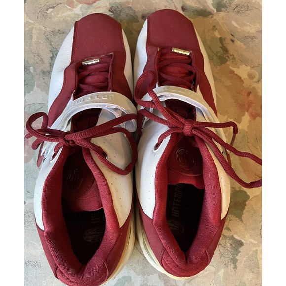 RARE Nike Air Max Uptempo Premier 2003 Red White 446661 Size 17 GREAT Condition - Picture 4 of 7